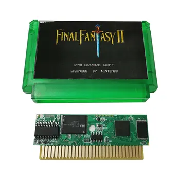 8-битный игровой картридж Final Fantasy 2 FC для игровой консоли TV с 60 контактами