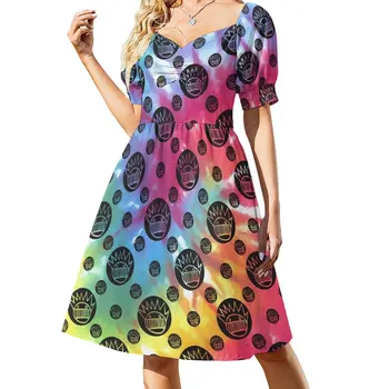 tie dye boognish Dress, женские платья для женщин 2023, Женское летнее длинное платье, женская одежда