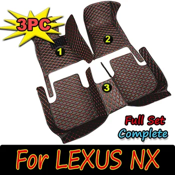 Автомобильные коврики для LEXUS NX серии 200 300h 300 200t 2015 2016 2017 2018 2019 2020 Пользовательские автоматические накладки для ног автомобильные