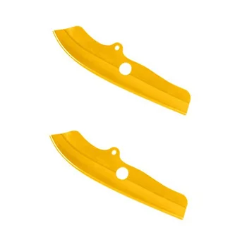 Защитная крышка для губ переднего бампера желтого цвета для Dodge Challenger Scat Pack 2015-2020 Диффузор бампера, спойлер, защита сплиттера