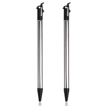 Металлическая телескопическая ручка-стилус для нового Nintendo 3DS LL / XL